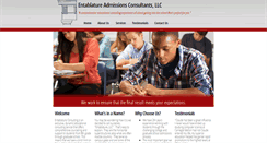 Desktop Screenshot of entablaturellc.com
